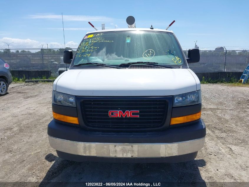 2020 GMC Savana Cargo Van VIN: 1GTW7BFP1L1188807 Lot: 12023822