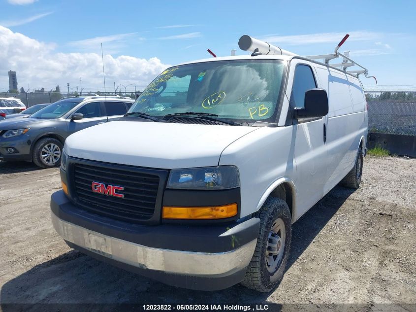 2020 GMC Savana Cargo Van VIN: 1GTW7BFP1L1188807 Lot: 12023822