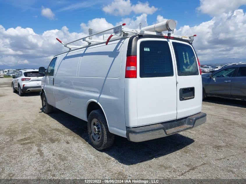 2020 GMC Savana Cargo Van VIN: 1GTW7BFP1L1188807 Lot: 12023822