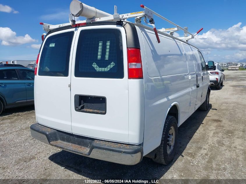 2020 GMC Savana Cargo Van VIN: 1GTW7BFP1L1188807 Lot: 12023822