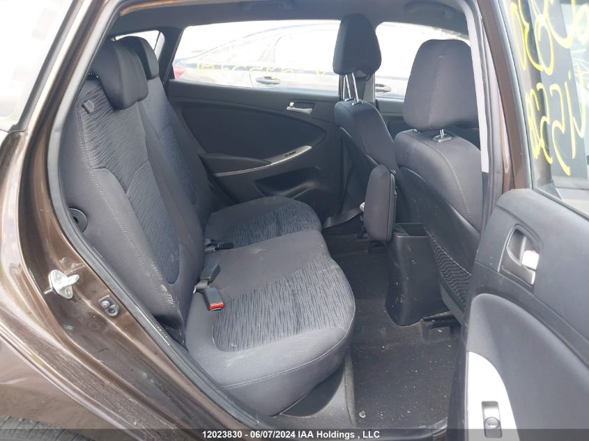 2016 Hyundai Accent VIN: KMHCT5AE1GU245528 Lot: 12023830