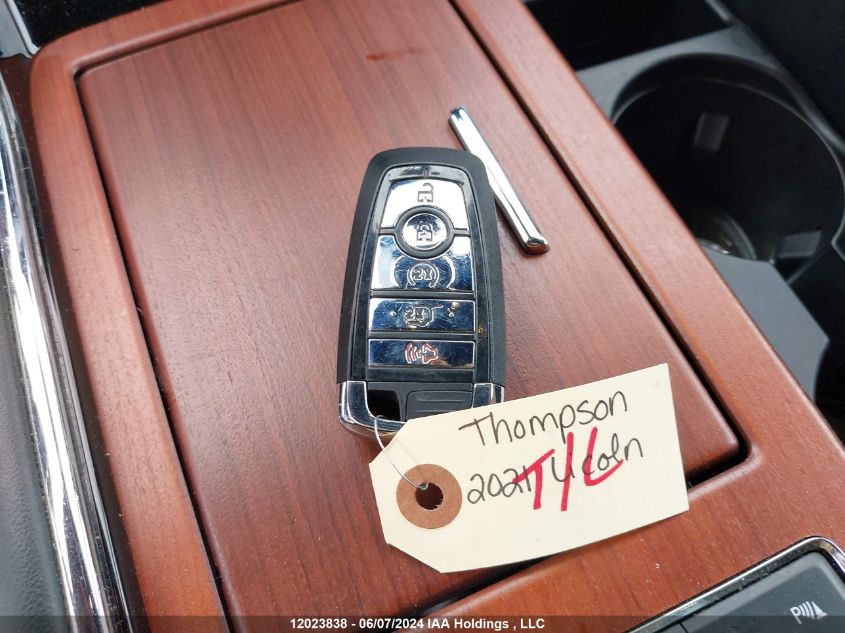 2021 Lincoln Navigator VIN: 5LMJJ2LTXMEL17921 Lot: 12023838