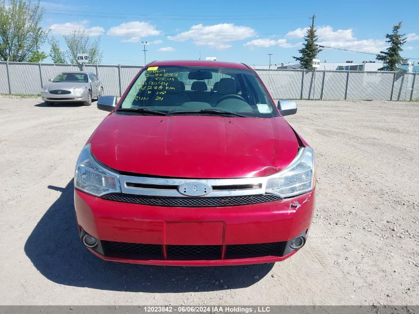 2009 Ford Focus Sel VIN: 1FAHP37N89W119044 Lot: 12023842