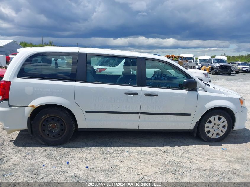 2014 Dodge Grand Caravan Se/Sxt VIN: 2C4RDGBG9ER345748 Lot: 12023844