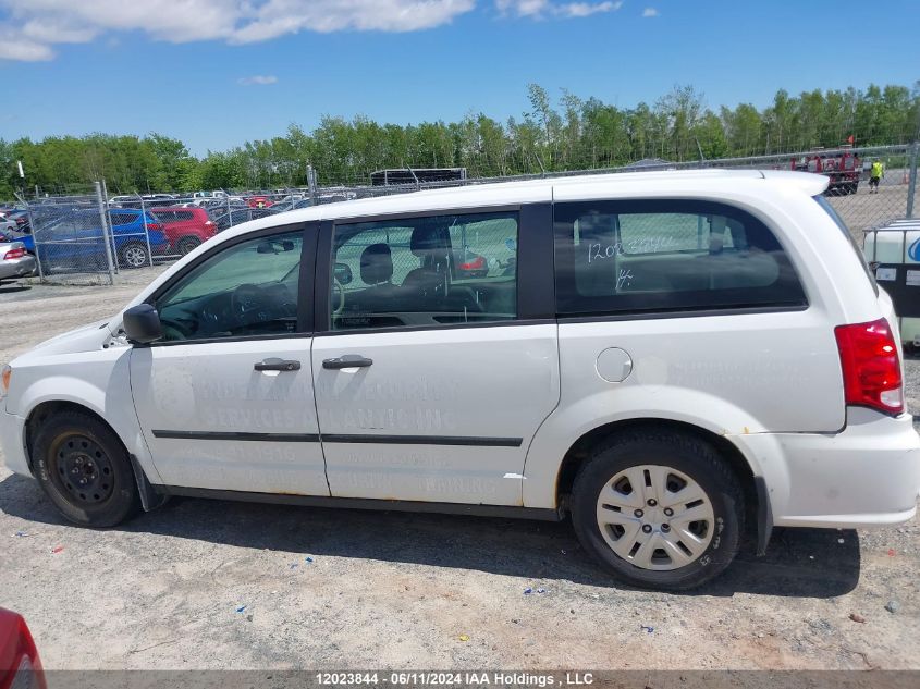 2014 Dodge Grand Caravan Se/Sxt VIN: 2C4RDGBG9ER345748 Lot: 12023844