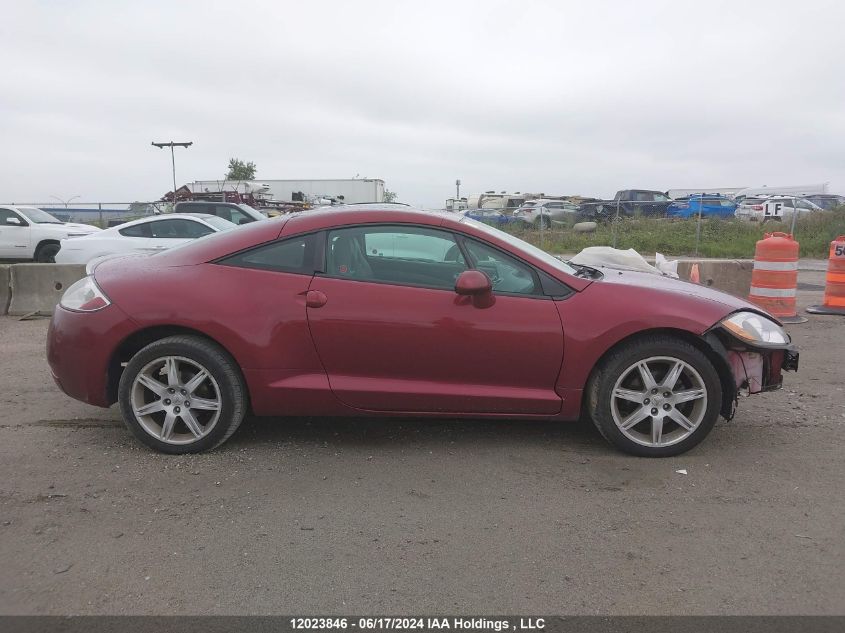 2007 Mitsubishi Eclipse VIN: 4A3AK34T57E601564 Lot: 12023846