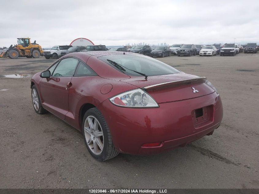 2007 Mitsubishi Eclipse VIN: 4A3AK34T57E601564 Lot: 12023846