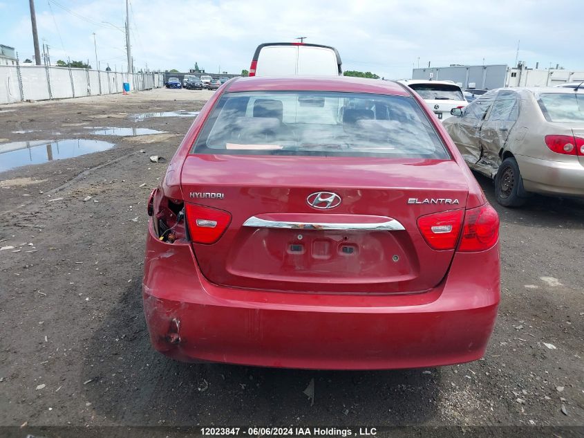 2010 Hyundai Elantra Gls VIN: KMHDU4AD4AU995404 Lot: 12023847