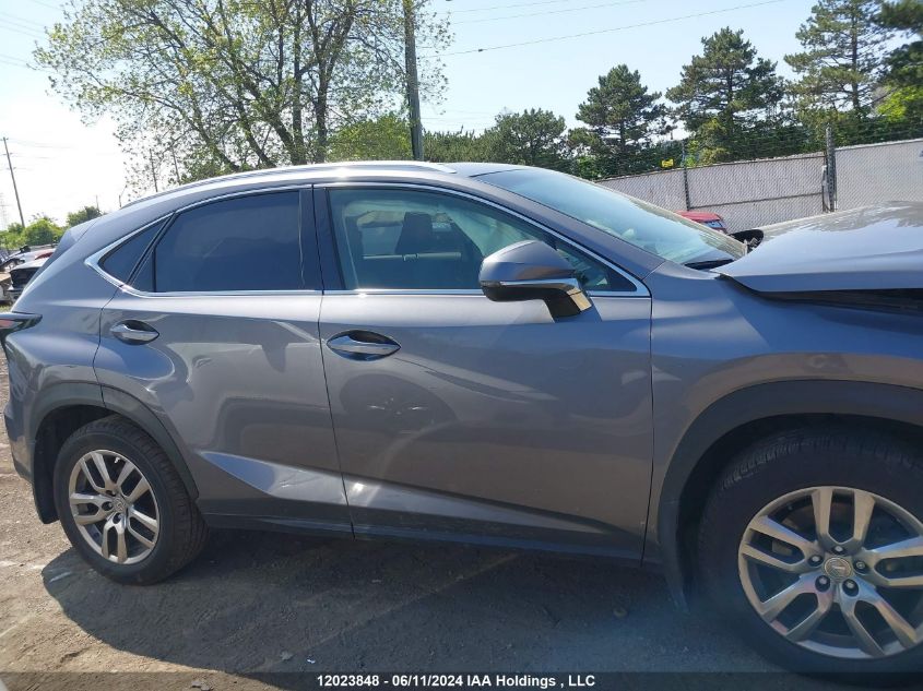 2015 Lexus Nx 200T VIN: JTJBARBZ3F2003748 Lot: 12023848