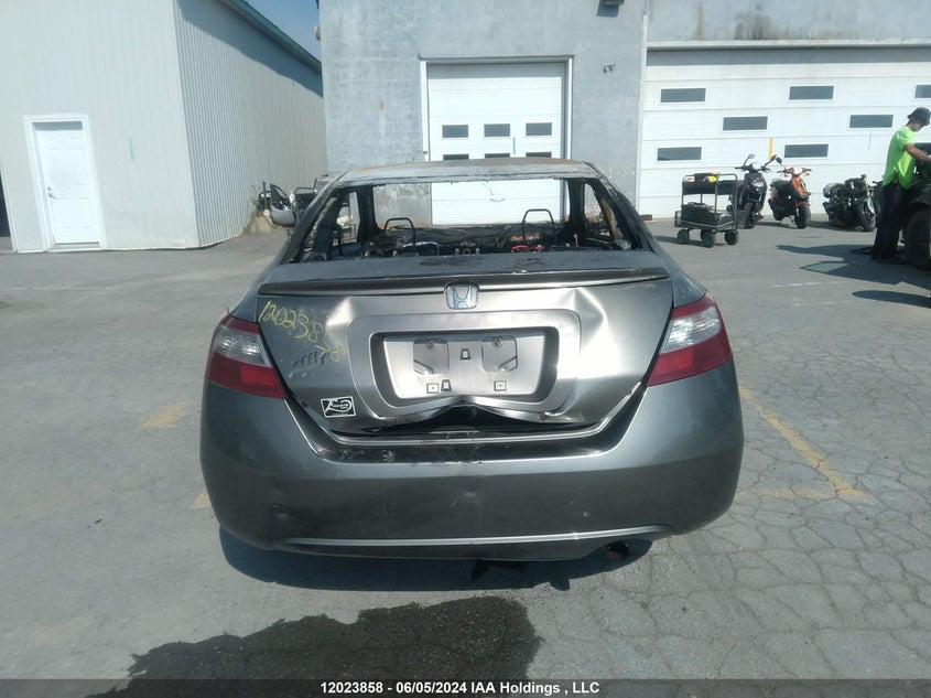 2008 Honda Civic Cpe VIN: 2HGFG12648H009676 Lot: 12023858