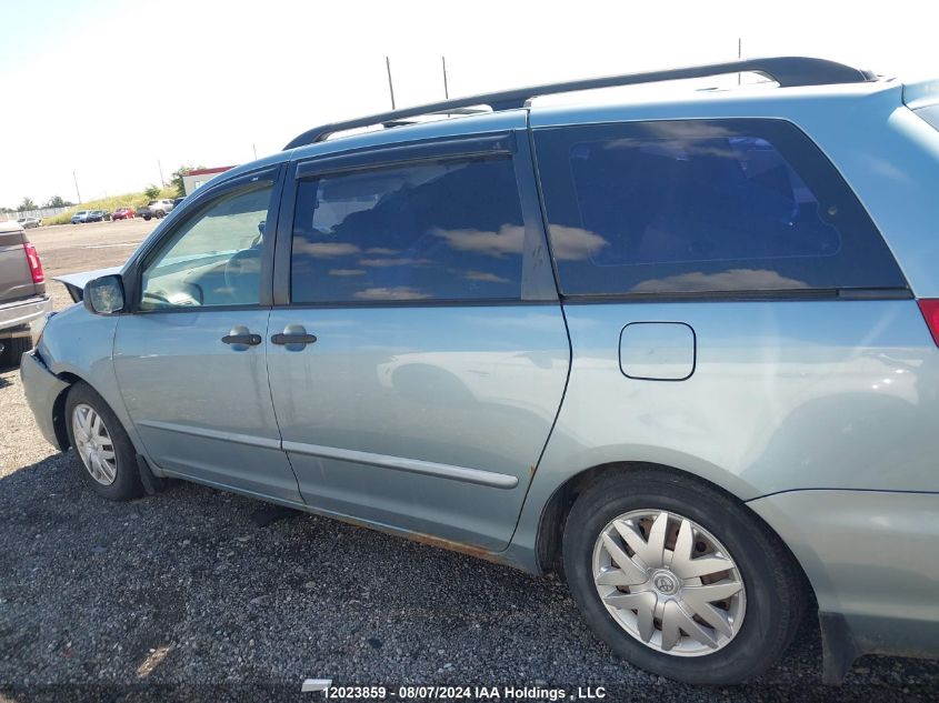 2007 Toyota Sienna VIN: 5TDZK29C87S022751 Lot: 12023859