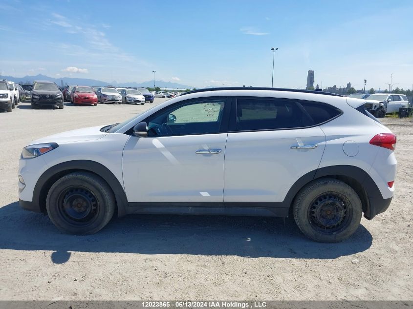 2018 Hyundai Tucson Limited/Sport And Eco/Se VIN: KM8J3CA29JU739208 Lot: 12023865