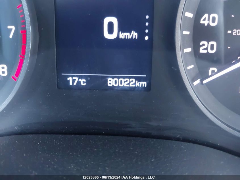 2018 Hyundai Tucson Limited/Sport And Eco/Se VIN: KM8J3CA29JU739208 Lot: 12023865