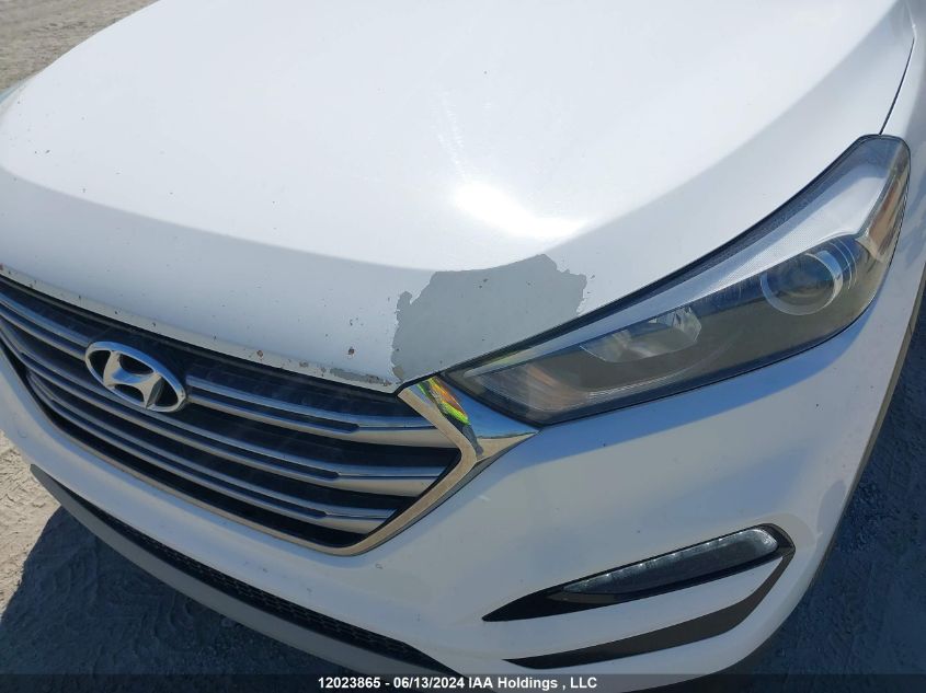 2018 Hyundai Tucson Limited/Sport And Eco/Se VIN: KM8J3CA29JU739208 Lot: 12023865