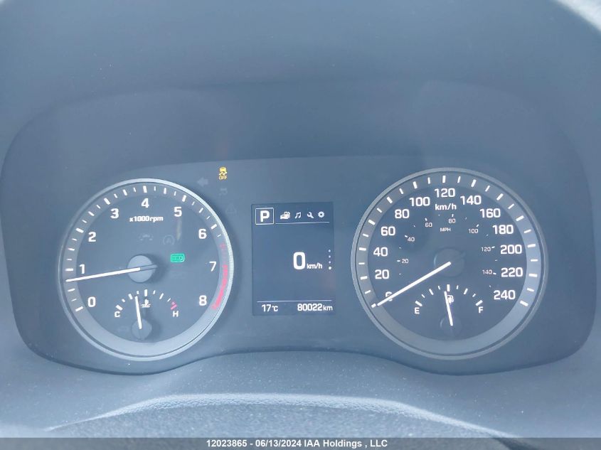 2018 Hyundai Tucson Limited/Sport And Eco/Se VIN: KM8J3CA29JU739208 Lot: 12023865