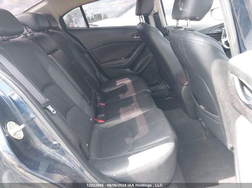 2018 Mazda 3 Grand Touring VIN: 3MZBN1W36JM168500 Lot: 12023868