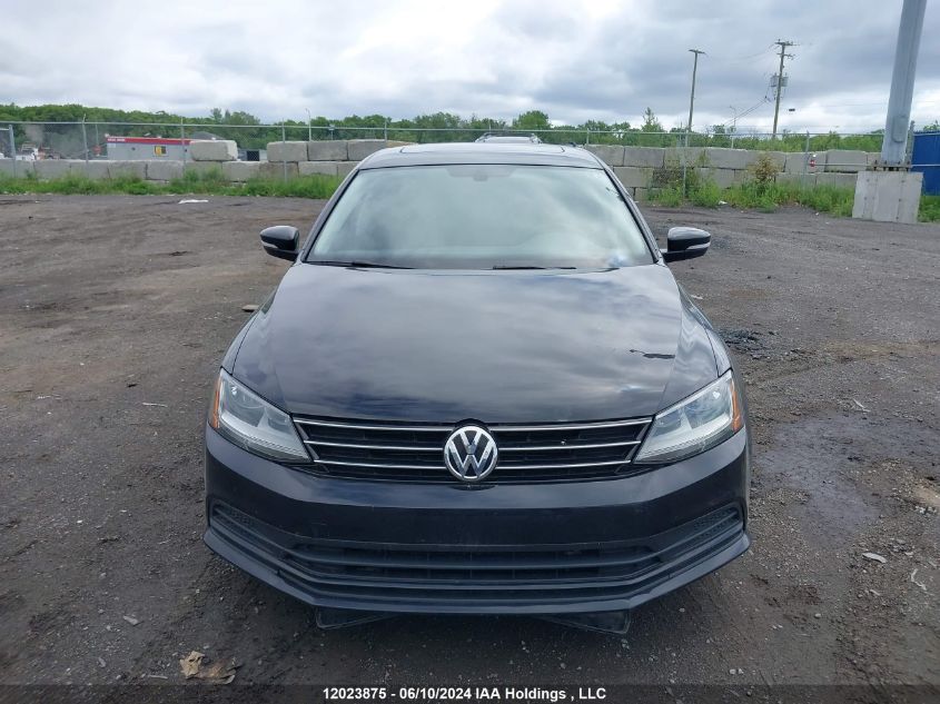 2017 Volkswagen Jetta Se VIN: 3VWDB7AJ3HM230438 Lot: 12023875