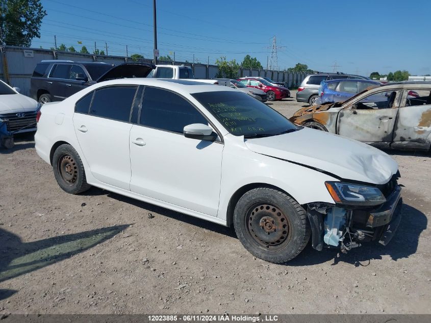 2015 Volkswagen Jetta Sedan VIN: 3VWWA7AJ3FM405263 Lot: 12023885