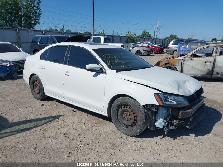 2015 Volkswagen Jetta Sedan VIN: 3VWWA7AJ3FM405263 Lot: 12023885