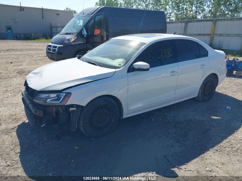 2015 Volkswagen Jetta Sedan VIN: 3VWWA7AJ3FM405263 Lot: 12023885