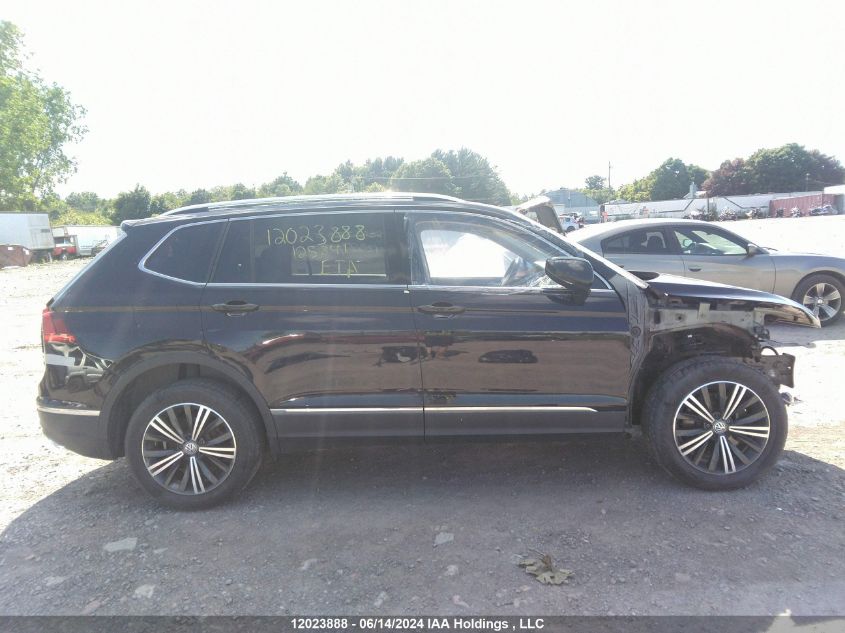 2018 Volkswagen Tiguan Sel Premium VIN: 3VV4B7AX0JM125841 Lot: 12023888