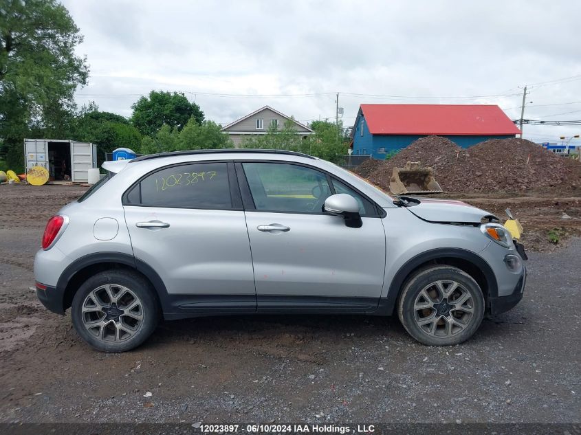 2016 Fiat 500X Trekking VIN: ZFBCFXCT7GP339806 Lot: 12023897