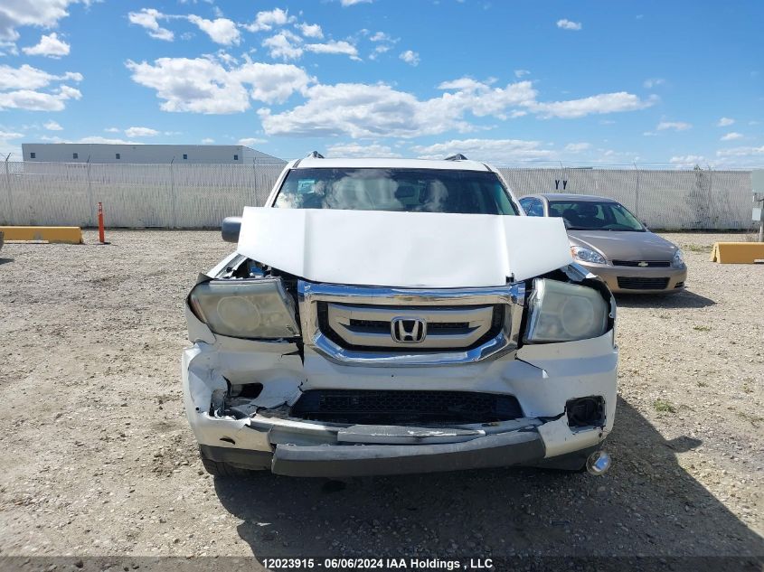 2011 Honda Pilot Touring VIN: 5FNYF4H92BB502105 Lot: 12023915