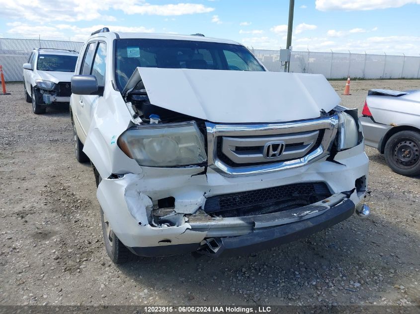 2011 Honda Pilot Touring VIN: 5FNYF4H92BB502105 Lot: 12023915