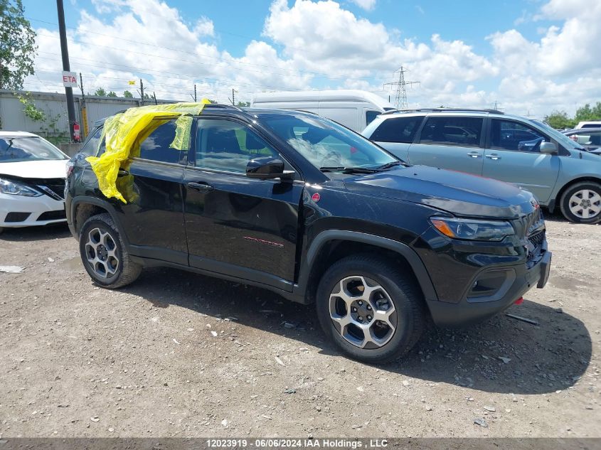 2022 Jeep Compass Trailhawk Elite VIN: 3C4NJDDB1NT220537 Lot: 12023919