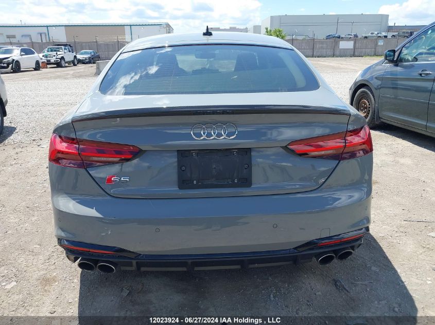 2021 Audi S5 Sportback VIN: WAUB4CF51MA022233 Lot: 12023924