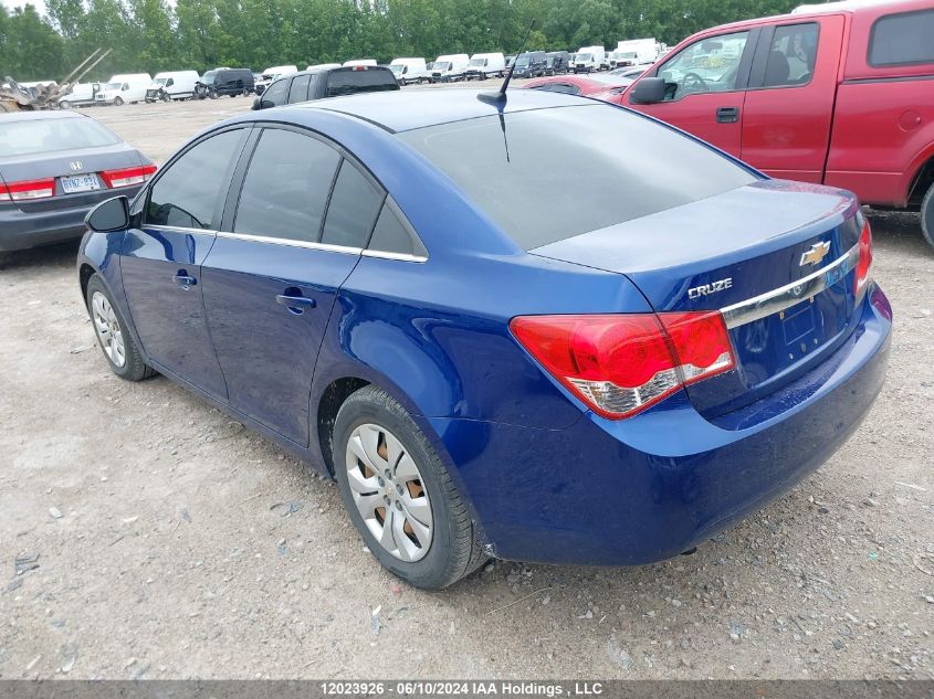 2012 Chevrolet Cruze VIN: 1G1PC5SH1C7322978 Lot: 12023926