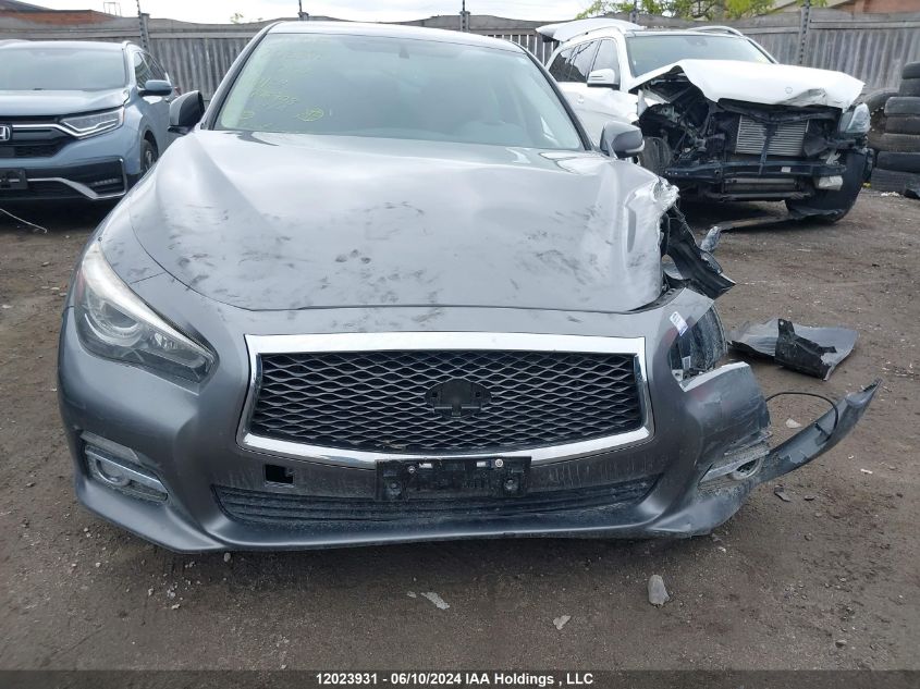 2014 Infiniti Q50 VIN: JN1BV7AR4EM706908 Lot: 12023931
