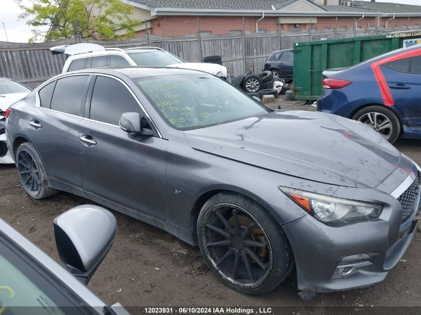 2014 Infiniti Q50 VIN: JN1BV7AR4EM706908 Lot: 12023931