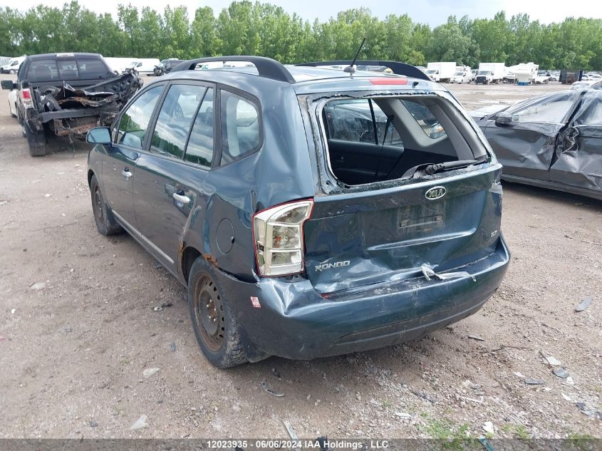 2009 Kia Rondo VIN: KNAFG528197255909 Lot: 12023935