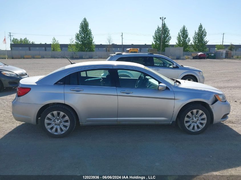 2012 Chrysler 200 Lx VIN: 1C3CCBAB7CN296260 Lot: 12023936