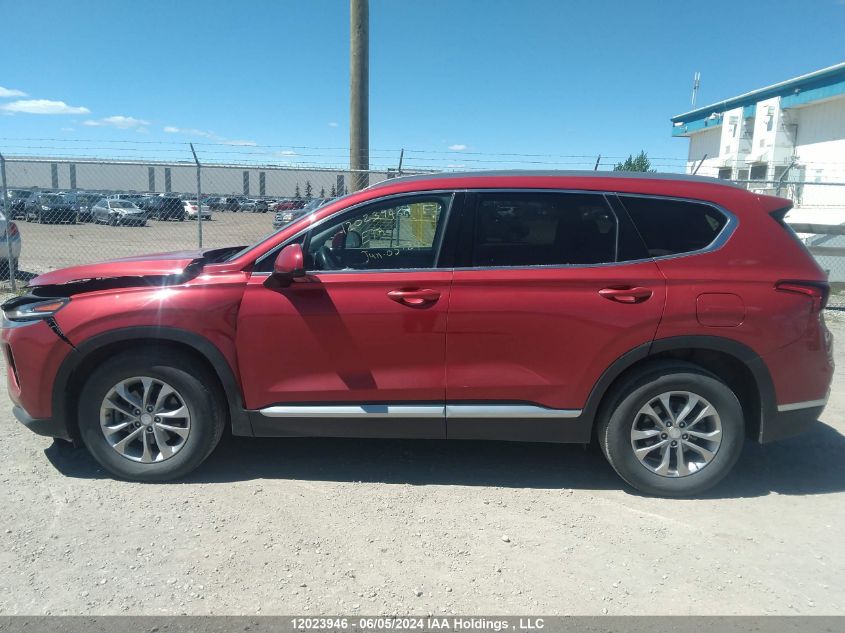 2019 Hyundai Santa Fe Se VIN: 5NMS2CAD0KH121281 Lot: 12023946