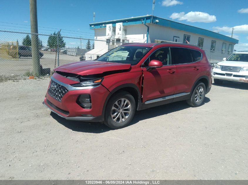 2019 Hyundai Santa Fe Se VIN: 5NMS2CAD0KH121281 Lot: 12023946