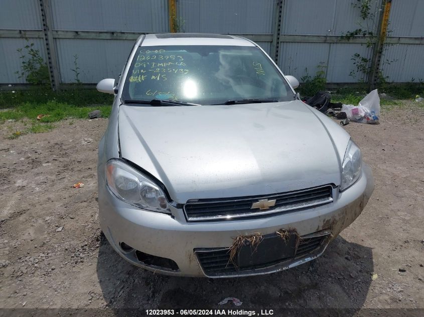 2009 Chevrolet Impala VIN: 2G1WU57M091235433 Lot: 12023953