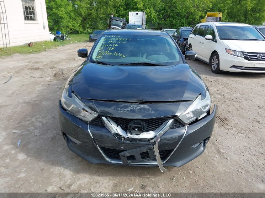 2016 Nissan Maxima VIN: 1N4AA6AP5GC440696 Lot: 12023955