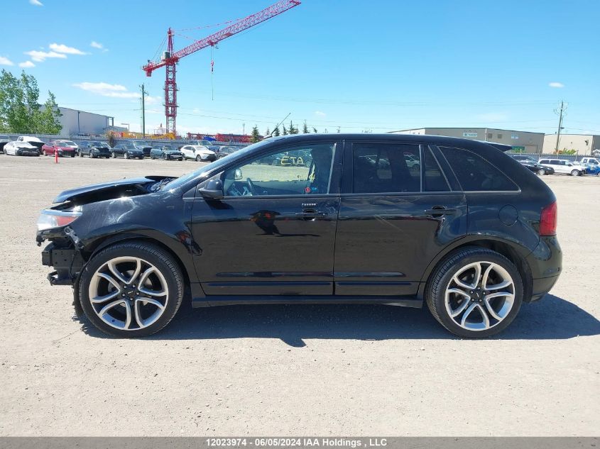 2011 Ford Edge Sport VIN: 2FMDK4AKXBBB56384 Lot: 12023974