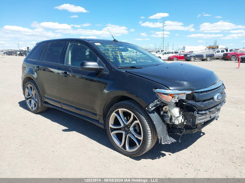 2011 Ford Edge Sport VIN: 2FMDK4AKXBBB56384 Lot: 12023974