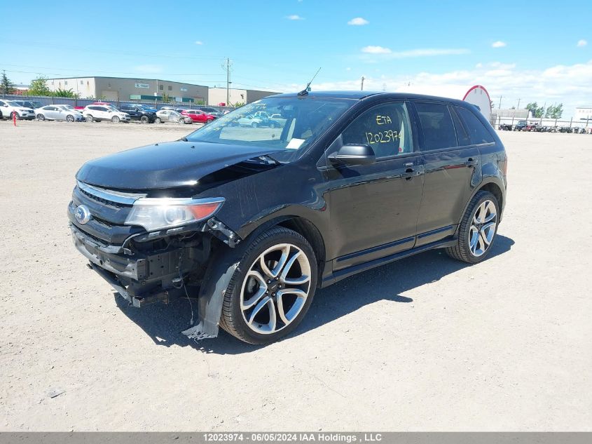 2011 Ford Edge Sport VIN: 2FMDK4AKXBBB56384 Lot: 12023974