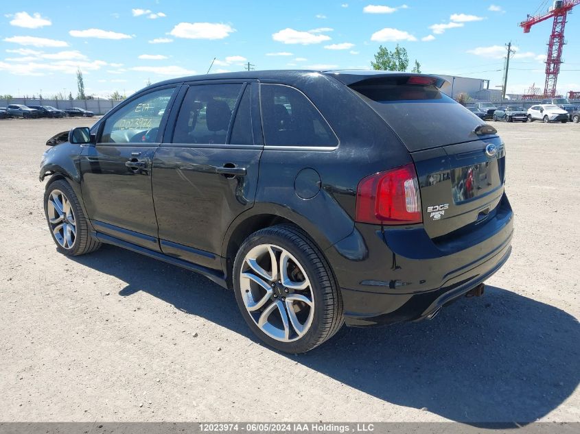 2011 Ford Edge Sport VIN: 2FMDK4AKXBBB56384 Lot: 12023974