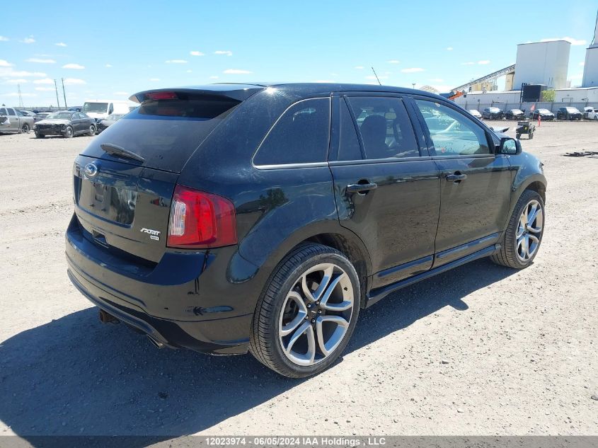 2011 Ford Edge Sport VIN: 2FMDK4AKXBBB56384 Lot: 12023974