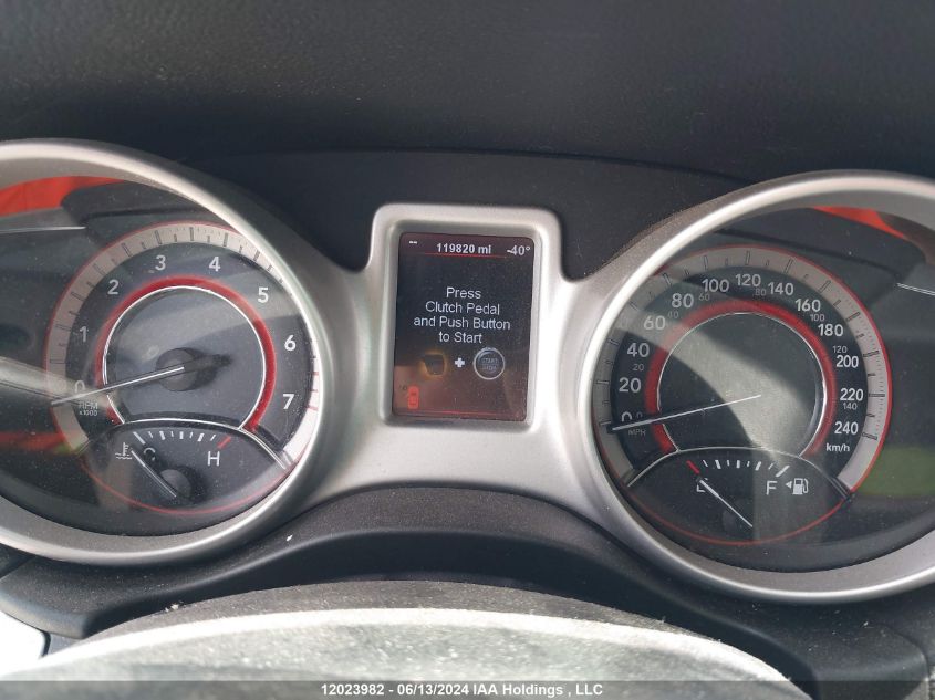 2011 Dodge Journey R/T VIN: 3D4PH6FG3BT530776 Lot: 12023982