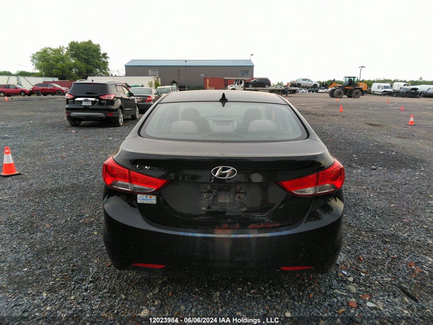 2012 Hyundai Elantra Gls/Limited VIN: 5NPDH4AE6CH070010 Lot: 12023984
