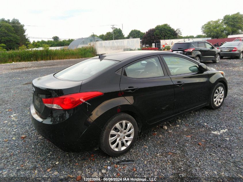 2012 Hyundai Elantra Gls/Limited VIN: 5NPDH4AE6CH070010 Lot: 12023984