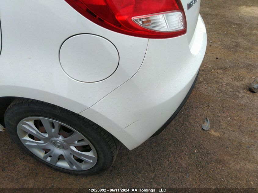 2011 Mazda Mazda2 VIN: JM1DE1HY6B0107124 Lot: 12023992