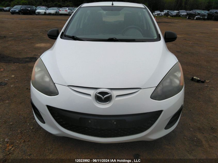 2011 Mazda Mazda2 VIN: JM1DE1HY6B0107124 Lot: 12023992