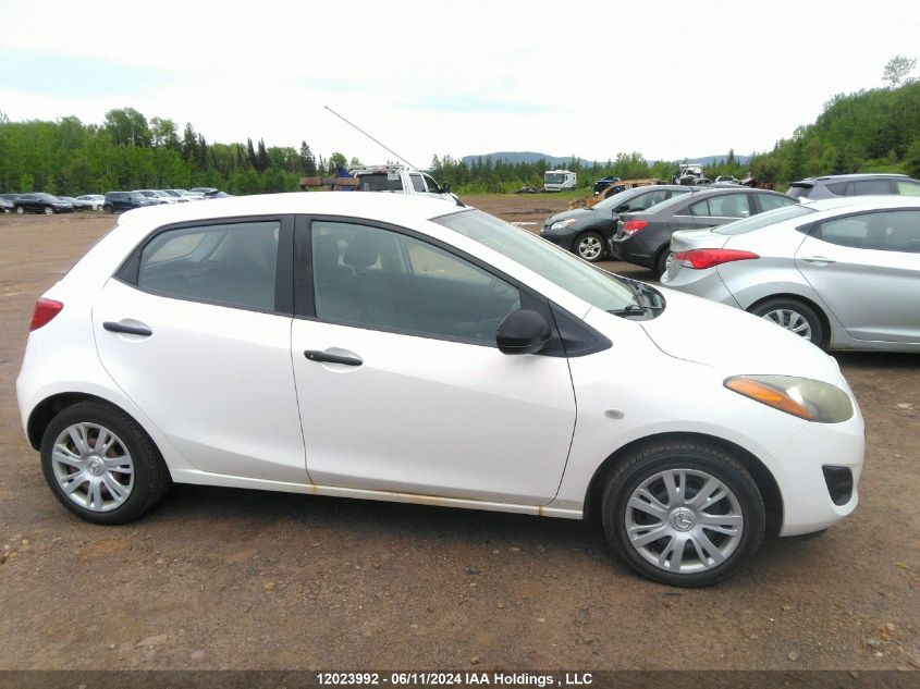 2011 Mazda Mazda2 VIN: JM1DE1HY6B0107124 Lot: 12023992